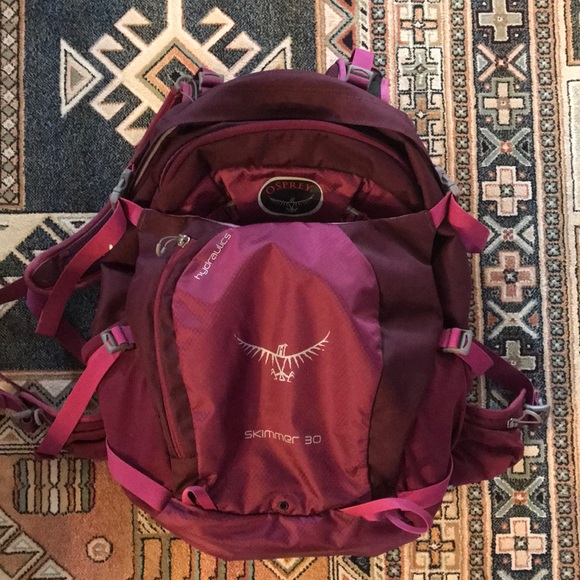 pink osprey bag